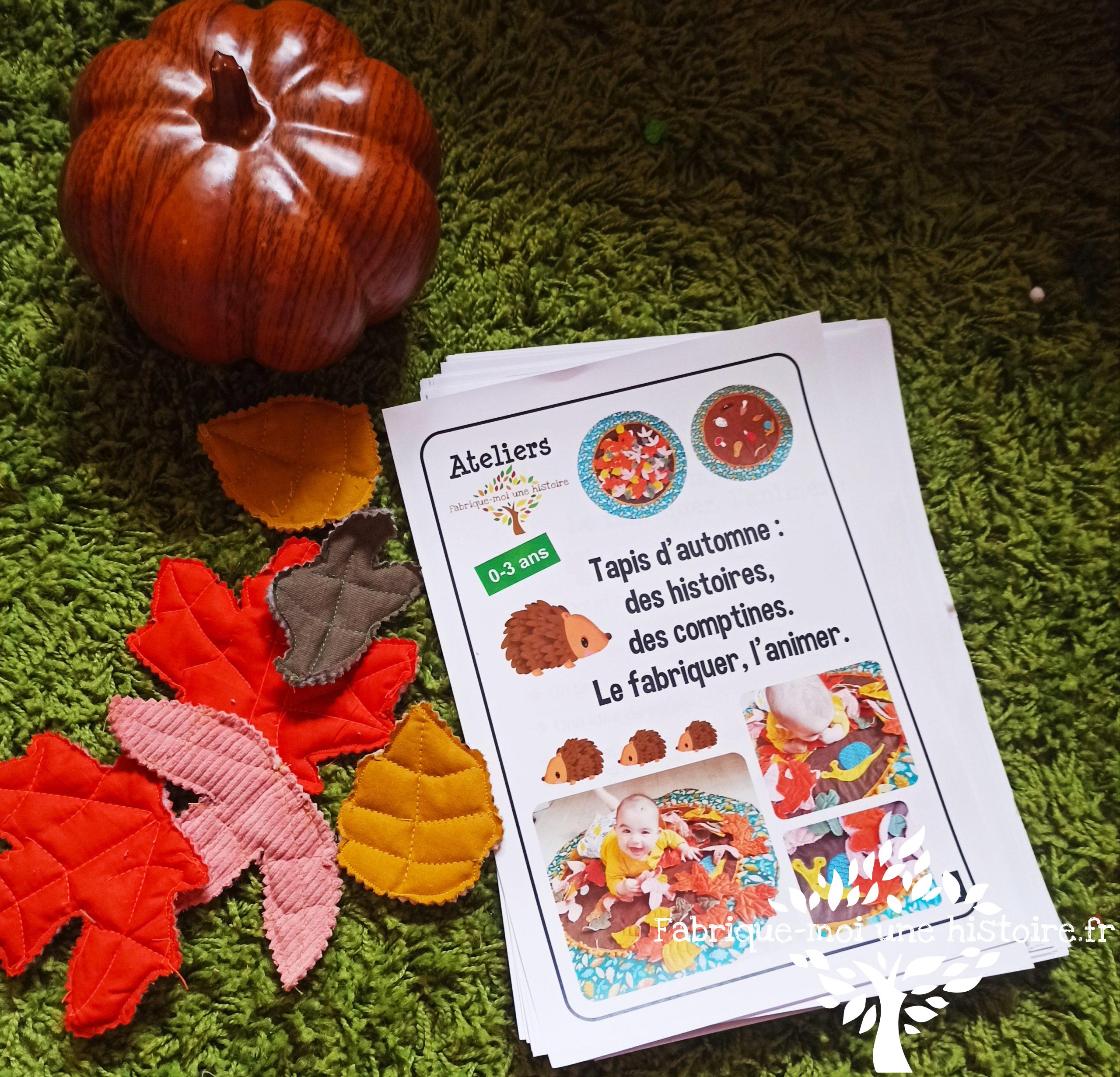 Atelier-Petit tapis d'automne: le fabriquer, l'animer – Image 4