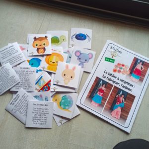 Atelier-En avant les comptines!-Le tablier à comptines: Le fabriquer, l'animer – Image 2
