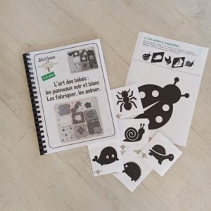 Atelier-L'art des bébés: Les panneaux noir et blanc: Les fabriquer, les animer – Image 2