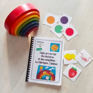 Atelier-En avant les couleurs! Tapis arc-en-ciel: Le fabriquer, l'animer – Image 2