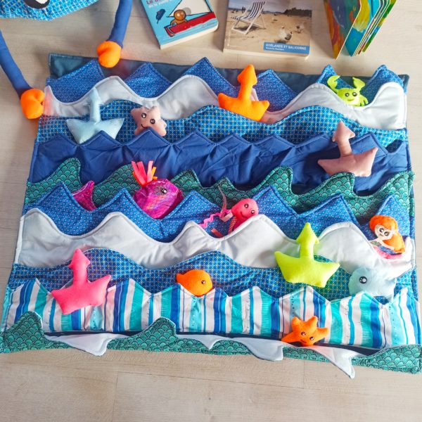 Atelier Tapis Tous en mer! : Le fabriquer, l'animer!