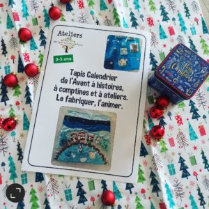 Atelier Le tapis à histoires calendrier de l'avent: le fabriquer, l'animer – Image 2
