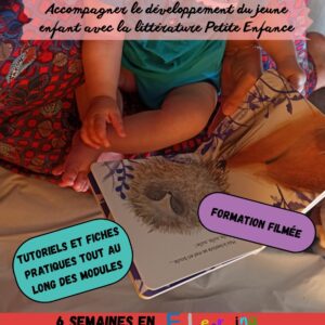 Formation 1 : Accompagner le développement du jeune enfant avec la littérature Petite Enfance